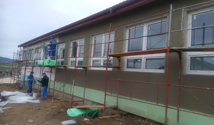 Výstavba školy 