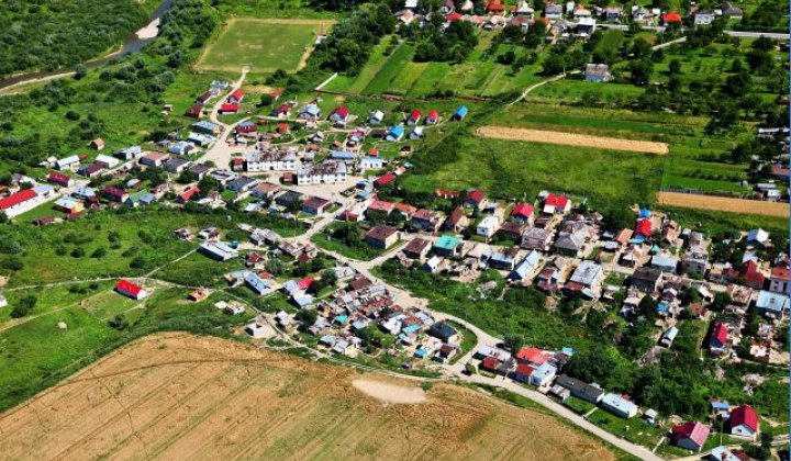 Letecké snímky obce 2013